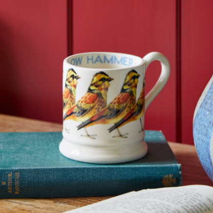 Emma Bridgewater Yellow Hammer 1/2 Pint Mug - Image 2