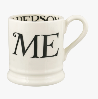 Emma Bridgewater Black Toast You and Me Set Of 2 1/2 Pint Mugs Boxed - Image 3