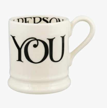 Emma Bridgewater Black Toast You and Me Set Of 2 1/2 Pint Mugs Boxed - Image 8