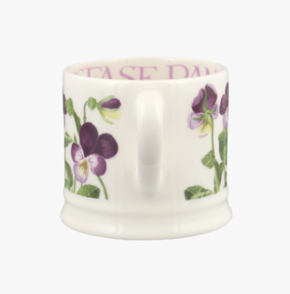 Emma Bridgewater Heartsease Pansies Small Mug - Image 3