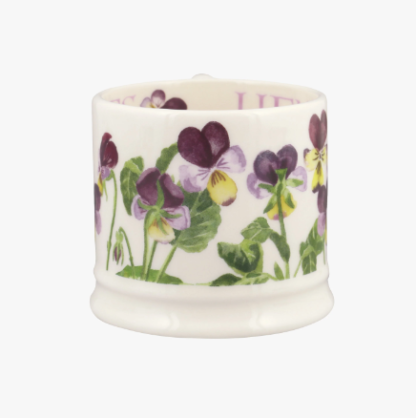 Emma Bridgewater Heartsease Pansies Small Mug - Image 4