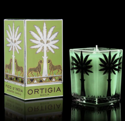 Ortigia Fico d'India Large Square Candle