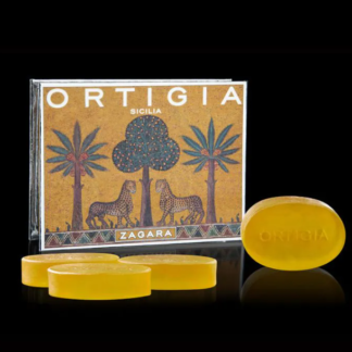 Ortigia Sicilia Zagara Olive Oil 4 x 40g Soap Box