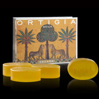 Ortigia Sicilia Zagara Olive Oil 4 x 100g Soap Large Box