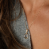 Tutti & Co Capture Necklace Gold (NE607G) - Image 4