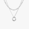 Tutti & Co Cypress Necklace Silver (NE611S) - Image 2