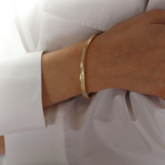 Tutti & Co Duty Bangle Gold (BR585G)