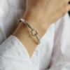 Tutti & Co Fate Bangle Silver (BR584S)