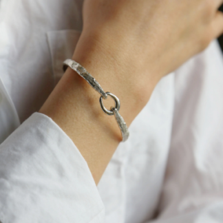 Tutti & Co Fate Bangle Silver (BR584S)