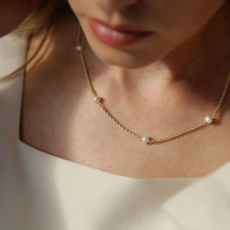 Tutti & Co Fortune Necklace Gold (NE606G)