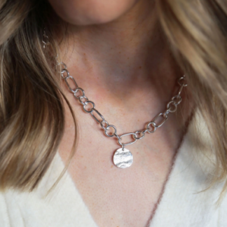 Tutti & Co Grove Necklace Silver (NE605S)