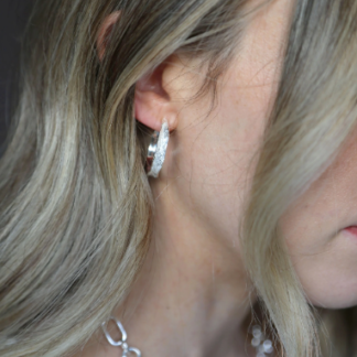 Tutti & Co Harper Earrings Silver (EA510S)