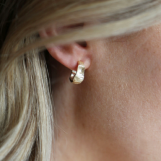 Tutti & Co Quest Earrings Gold (EA516G)