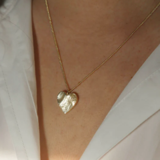 Tutti & Co Sweetheart Necklace Gold (NE612G)