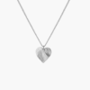 Tutti & Co Sweetheart Necklace Silver (NE612S) - Image 2