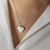 Tutti & Co Sweetheart Necklace Silver (NE612S) - Image 3