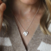Tutti & Co Sweetheart Necklace Silver (NE612S) - Image 5