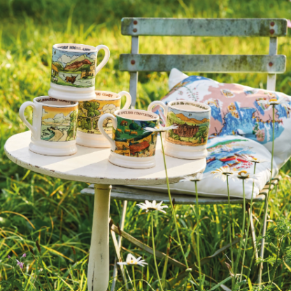 Emma Bridgewater Landscape of Dreams English Countryside 1/2 Pint Mug - Image 4