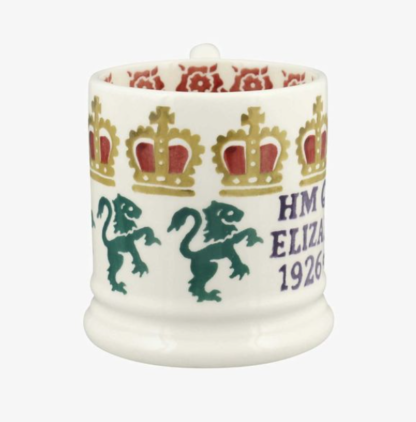 Emma Bridgewater Queen Elizabeth II 1/2 Pint Mug - Image 3