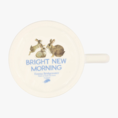 Emma Bridgewater Bright New Morning Rabbits and Kits 1/2 Pint Mug - Image 7
