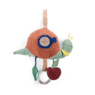 Moulin Roty "Pomme des Bois" Hanging Activity Snail 675077