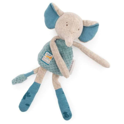 Moulin Roty "Sous mon Baobab" Elephant Rattle 669024 - Image 2