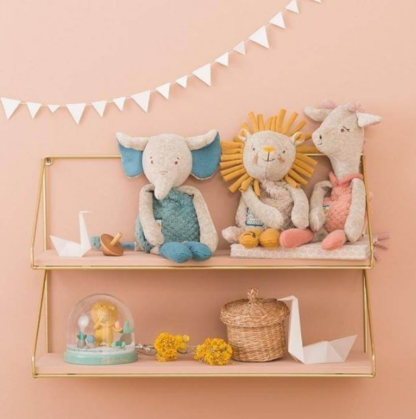 Moulin Roty "Sous mon Baobab" Elephant Rattle 669024 - Image 3