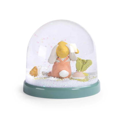 Moulin Roty "Trois Petite Lapin" Snow Globe (678175) - Image 3