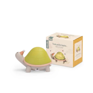 Moulin Roty "Trois Petite Lapin" Turtle Night Light (678201)