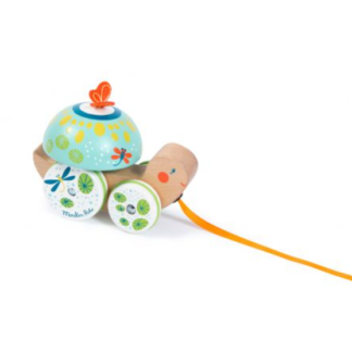 Moulin Roty "Dans La Jungle" Turtle Pull Along