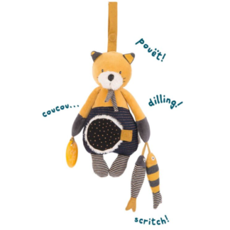 Moulin Roty Les Moustaches Lulu Activity Toy 666074