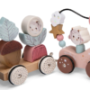 Moulin Roty "Les Jouets" Pull Along Activity Train - Image 3