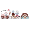 Moulin Roty "Les Jouets" Pull Along Activity Train - Image 4