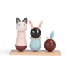 Moulin Roty "Les Jouets" Stack-up Cat Trio