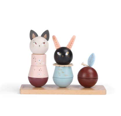 Moulin Roty "Les Jouets" Stack-up Cat Trio