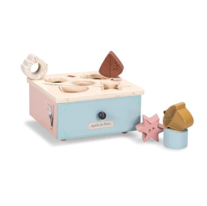 Moulin Roty Box With Push In Shapes Apres La Pluie (715364) - Image 2