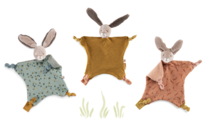 Moulin Roty Clay Rabbit Comforter Trois Petite Lapins (678016) - Image 3