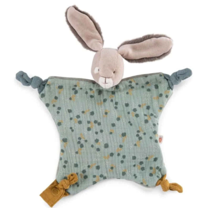 Moulin Roty Sage Rabbit Comforter Trois Petite Lapins (678015) - Image 2
