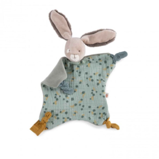 Moulin Roty Sage Rabbit Comforter Trois Petite Lapins (678015)