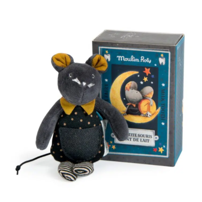 Moulin Roty Les Moustaches Milk Tooth Mouse (666004) - Image 2