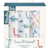Moulin Roty Sous Mon Baobab Set of 3 Muslin Squares (669275)