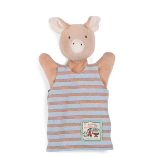 Moulin Roty Hand Puppet Pig Philemon La Grande Famille (632222)