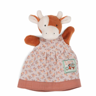 Moulin Roty Hand Puppet Cow Charlotte La Grande Famille (632221)