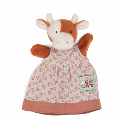 Moulin Roty Hand Puppet Cow Charlotte La Grande Famille (632221)