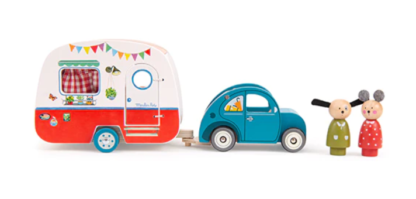 Moulin Roty Wooden Toys Weekend Car (632431) - Image 2