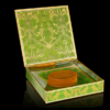 Ortigia Sicilian Lime Olive Oil Soap & Glass Plate Boxed - Image 2