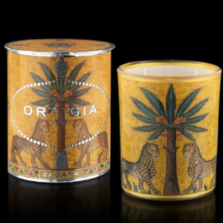 Ortigia Sicilia Zagara Decorated Candle Medium
