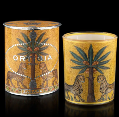 Ortigia Sicilia Zagara Decorated Candle Medium