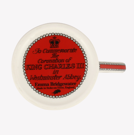 Emma Bridgewater 3 Cheers For King Charles III 1 Pint Mug - Image 9