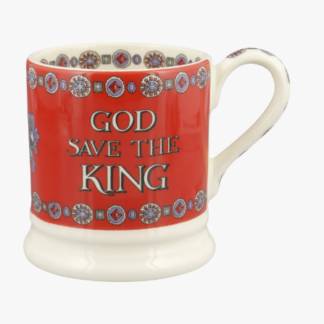 Emma Bridgewater God Save The King 1/2 Pint Mug